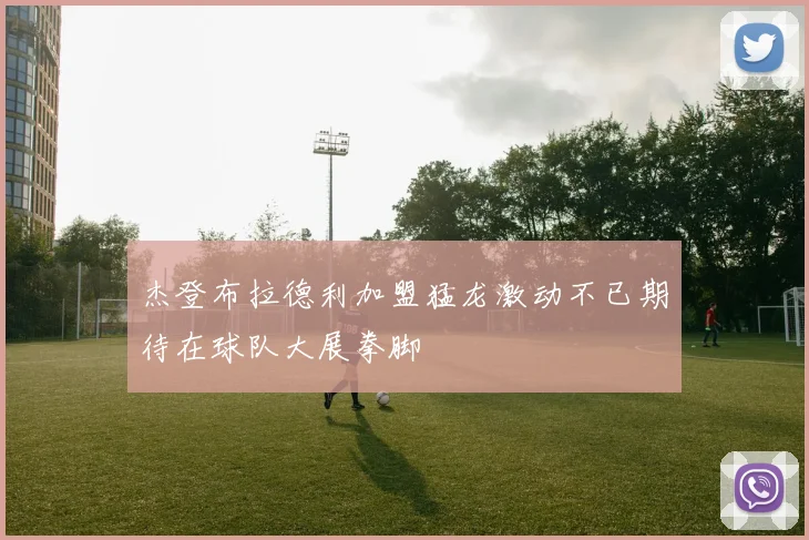 杰登布拉德利加盟猛龙激动不已期待在球队大展拳脚